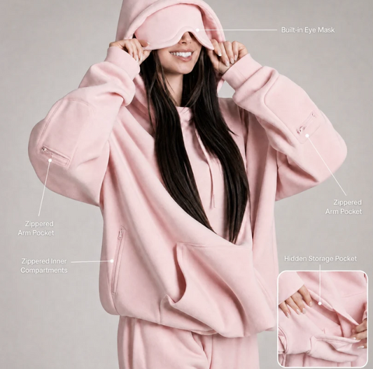 Airplane Mode Travel Hoodie